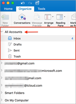 Outlook For Mac Unread Mail Folder
